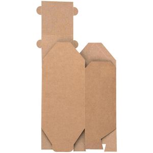 Produktbild für Geschenkbox Rayher Faltschachtel Haus, braun