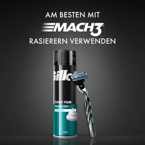 Produktbild für Rasierschaum Gillette Classic Sensitive, hautberuhigend