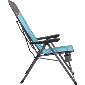 Produktbild für Campingstuhl Uquip JUSTY XL, 244037, blau, 120 kg