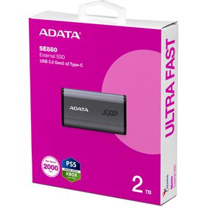 Produktbild für Festplatte ADATA SE880, AELI-SE880-2TCGY