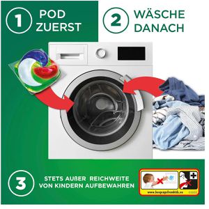 Produktbild für Waschmittel Ariel Max Power All-in-1 Vollwaschmittel