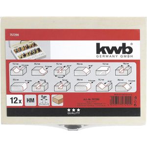 Produktbild für Fräser kwb 757290, 8mm