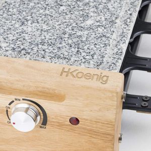 Produktbild für Raclette-Grill H.Koenig WOD8, für 8 Personen