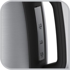 Produktbild für Wasserkocher Tefal Element KI280D, silber-schwarz