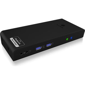 Produktbild für Dockingstation ICY-BOX IB-DK2251AC, USB 3.0