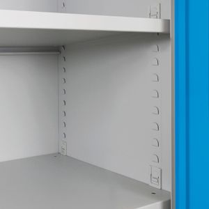 Produktbild für Werkzeugschrank ADB 40751, aus Metall, grau / lichtblau