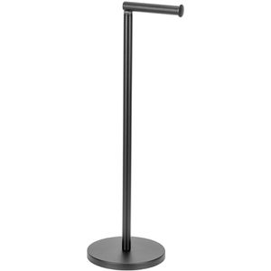Produktbild für Toilettenpapierhalter Wenko 2in1 Stand, schwarz