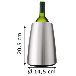 Produktbild für Weinkühler Vacu-Vin 3649360 Elegant, Edelstahl