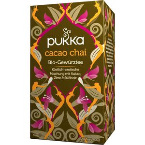 Tee Pukka Cacao Chai, BIO