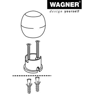 Produktbild für Türstopper Wagner-System EH-5178, Gummi / Metall