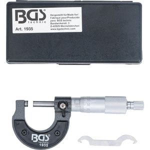 Produktbild für Bügelmessschraube BGS-technic 1935, analog