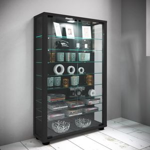 Produktbild für Glasvitrine VCM Lumo Mini, stehend