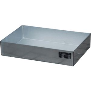 Auffangwanne BAUER KGW-P 1, aus verzinktem Stahl