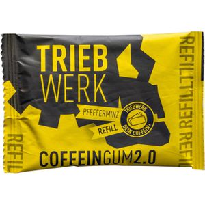 Kaugummis Triebwerk Coffein Gum 2.0, Pfefferminze