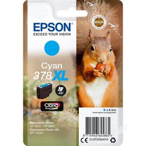 Produktbild für Tinte Epson 378XL Eichhörnchen cyan