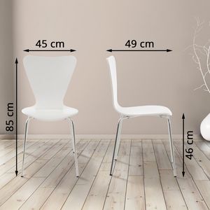 Produktbild für Besucherstuhl CLP Calisto, 181056502, stapelbar