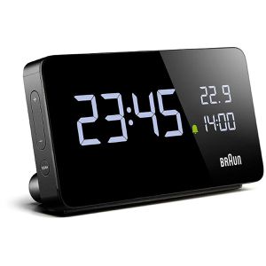 Produktbild für Wecker Braun BC20B schwarz, digital