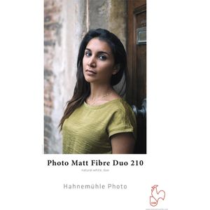 Produktbild für Fotopapier Hahnemühle Matt Fibre Duo 210, für Inkjet, A4
