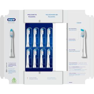 Aufsteckbürsten Oral-B Pulsonic Clean, 8 Stück
