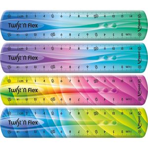 Produktbild für Lineal Maped Twistn Flex Decor, 15 cm