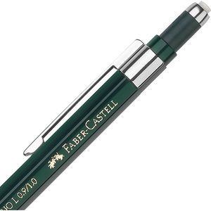 Produktbild für Druckbleistift Faber-Castell TK-Fine Vario L, grün, Kunststoff