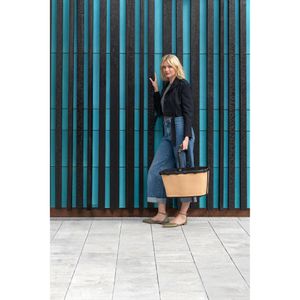 Produktbild für Einkaufskorb Reisenthel BK7079, Carrybag frame raffia black