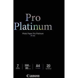 Produktbild für Fotopapier Canon PT-101 Pro Platinum, für Inkjet, A4