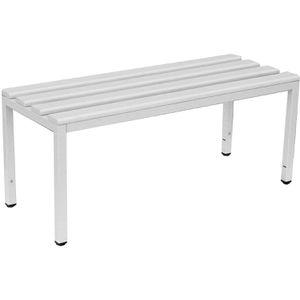 Umkleidebank Lüllmann 801115, Sitzfläche Kunststoff, 100 cm