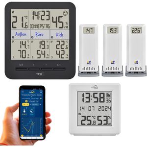 Produktbild für Thermo-Hygrometer TFA 35.8109.02, TFA.me Starter Set, digital