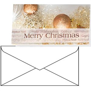 Produktbild für Weihnachtskarte Sigel DS029, Christmas Glitter