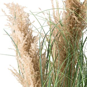 Produktbild für Kunstpflanze Creativ-green Natur-Schilfgras