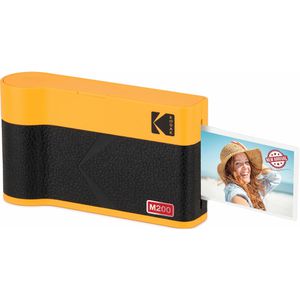 Fotodrucker Kodak Mini 2, gelb, 5,3 x 8,6 cm
