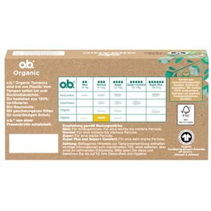 Produktbild für Tampons o.b. Organic Original