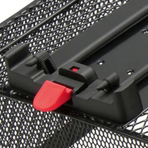Produktbild für Fahrradkorb KLICKfix Citymax Racktime Vario, schwarz, 24 l