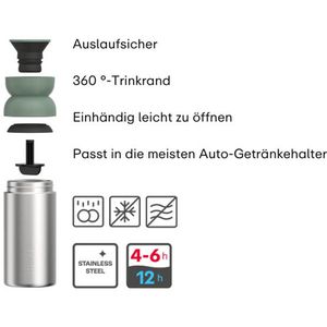 Produktbild für Thermobecher Mepal Ellipse nordic sage, grün