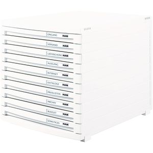 Produktbild für Schubladenbox Han 1510-12, Contur, A4
