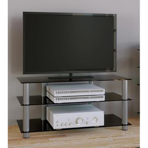 Produktbild für TV-Rack VCM Netasa, schwarz