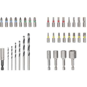 Produktbild für Bohrer-Bit-Set Bosch Extra Hard und Metal HSS Set