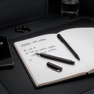 Produktbild für Füller Faber-Castell Ambition All Black, Feder M