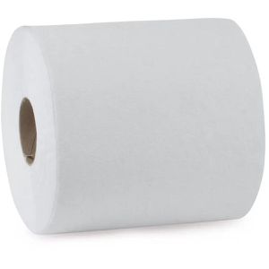 Produktbild für Putztuchrolle Funny AG-088, aus Recyclingpapier, weiß