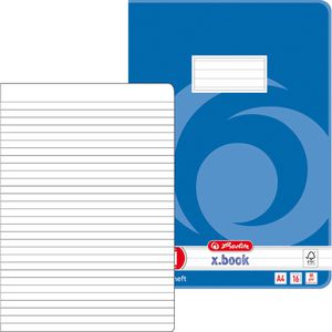 Produktbild für Schulheft Herlitz 3322104 x-book, ab 5. Klasse, A4