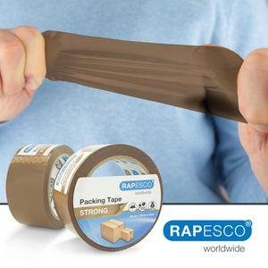 Produktbild für Packband RAPESCO 1696, PP, braun