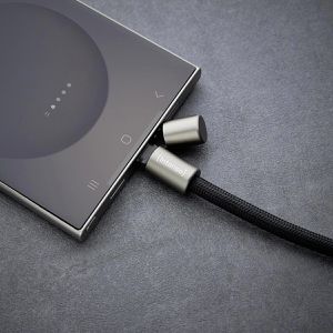 Produktbild für Ladekabel Intenso Charging Lanyard, schwarz, 1,65m