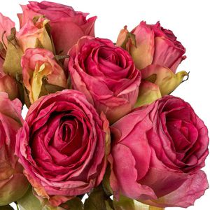 Produktbild für Kunstblume Creativ-green Rosenbouquet