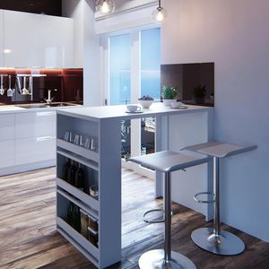 Produktbild für Bartisch Vicco weiß