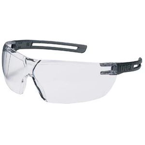 Schutzbrille Uvex x-fit, grau, Bügelbrille