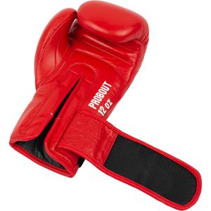 Produktbild für Boxhandschuhe Lonsdale Probout DBV, rot, für Erwachsene