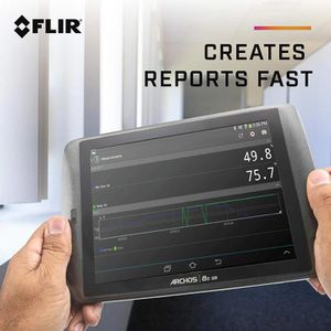 Produktbild für Feuchtemessgerät FLIR MR77, LC-Display
