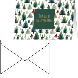 Produktbild für Weihnachtskarte Sigel DS644, Little Pines