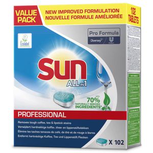Spülmaschinentabs Sun Pro Formula All in 1